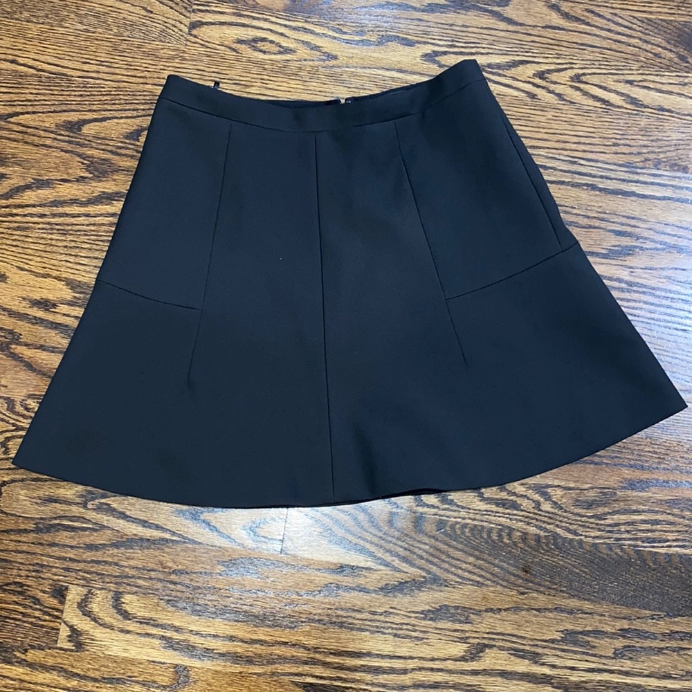 JCREW black skirt size 2